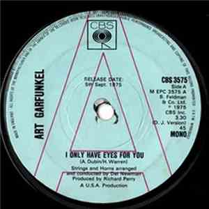 Art Garfunkel - I Only Have Eyes For You download free