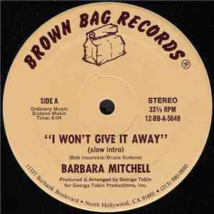Barbara Mitchell - I Won't Give It Away download free