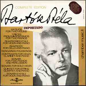 Bartók Béla - Chamber music, II download free
