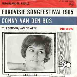 Conny van den Bos - 't Is Genoeg / Van De Week download free