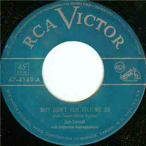 Don Cornell - Why Don't You Tell Me So / If I Had Another Chance download free