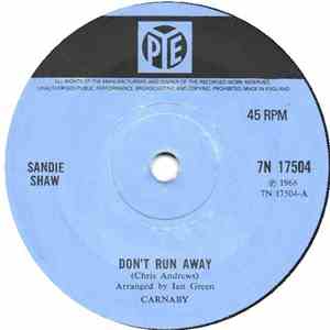 Sandie Shaw - Don't Run Away download free