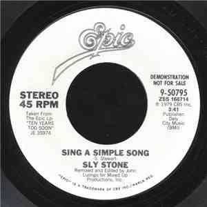 Sly Stone - Sing A Simple Song / Dance To The Music download free