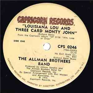 The Allman Brothers Band - Louisiana Lou And Three Card Monty John download free