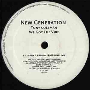Tony Coleman  - We Got The Vibe download free