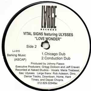 Vital Signs Featuring Ulysses - Love Wonder download free